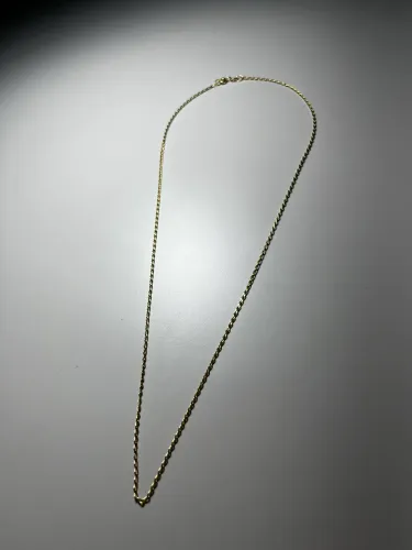 Colar ouro18K feminino 45cm/2,3g