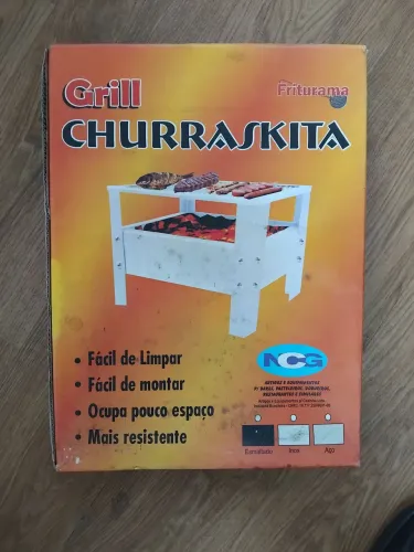Mini churrasqueira