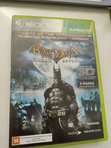 Batman Arkham Asylum Xbox 360 original