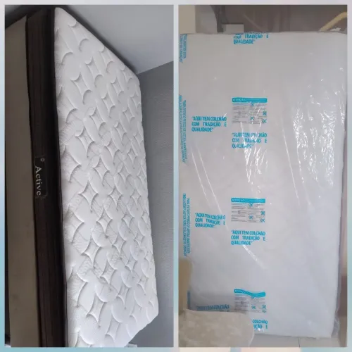 Colchão espuma solteirão 1,08x1,88x24 cm novo prodormir 