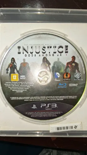 INJUSTICE pra PS3 - Mídia Física