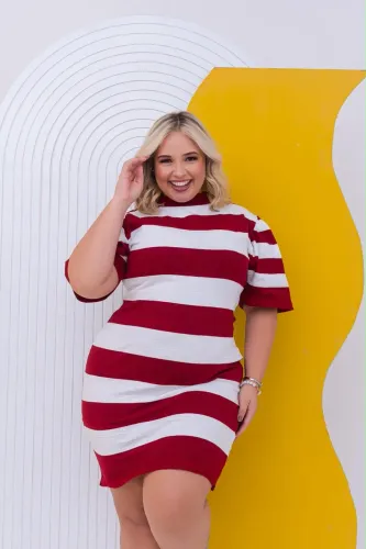 Vestido Plus ( novo )