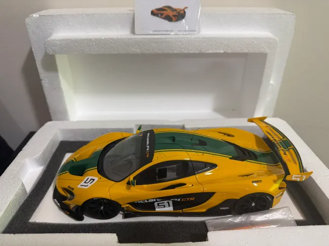 Ayrton Senna McLaren P1 GTR 2015 TSMMODEL 1:18