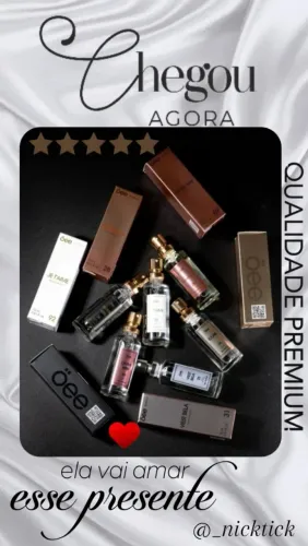 Perfumes a pronta entrega de bolso feminino e masculinos