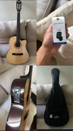 Violão eletroacústico MXT