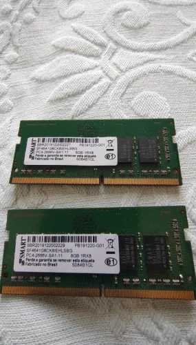 Memória para notebook DDR4 16GB (2 x 8GB) 2666Mhz