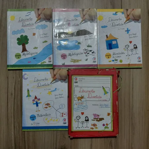Coleção Letramento Divertido - Livros de alfabetização