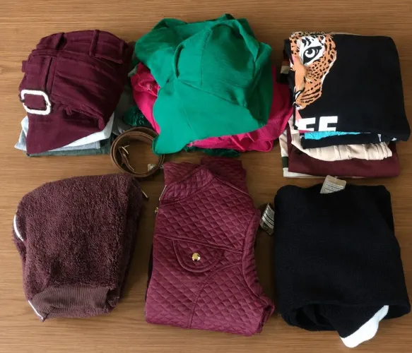 Lote de roupas novas