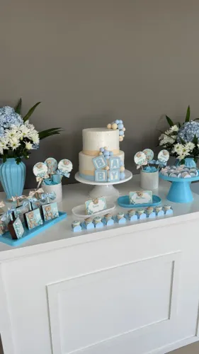 Decoração chá de bebê