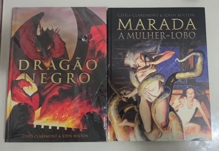 HQ - Marada: A mulher Lobo e Dragão Negro