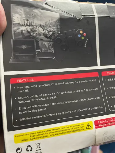 Controle de celular para jogos 