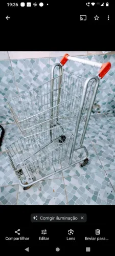 Carrinho de compras 180 Reais