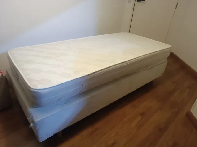 Cama Box Solteiro + Colchão Probel Orthopedic 2000 - Conservado
