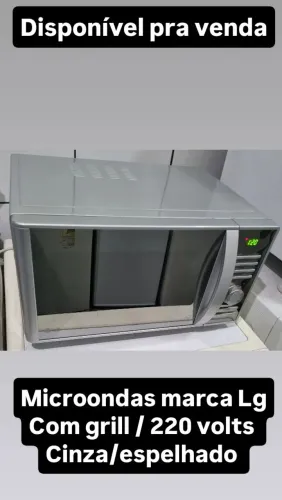 Microondas Lg com grill