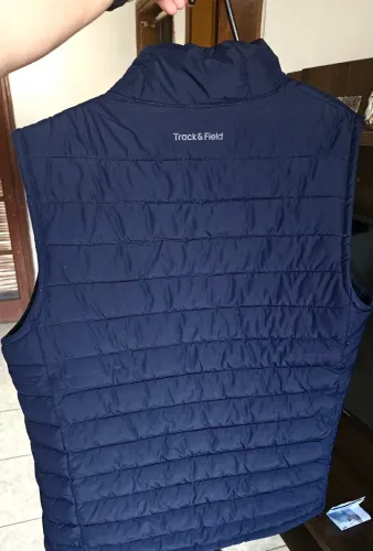 Colete Track&Field azul marinho M