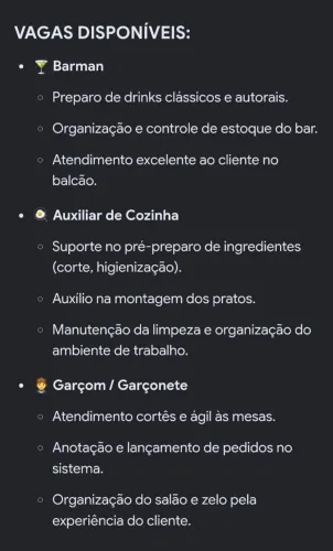 Estamos contratando.