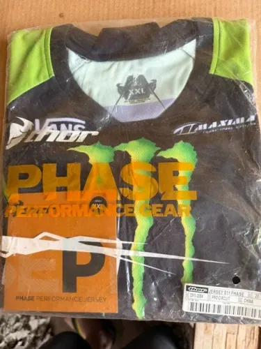 CAMISA PARA MOTOCROSS PHASE/THOR - TAMANHO: XXL
