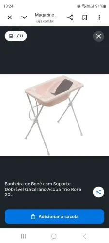 Banheira criança + base