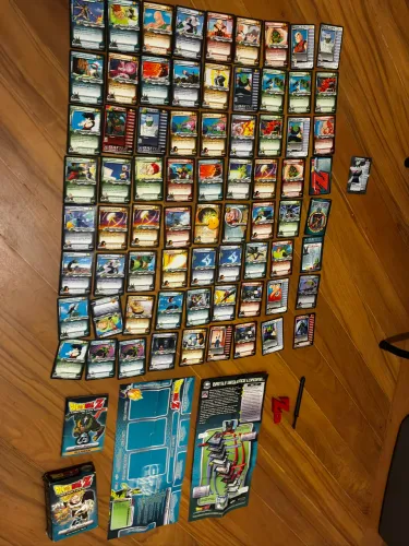 Pacote de cartas antigo: DBZ Dragon Ball Z Vintage CCG Cell Saga Hero Starter Deck  2001