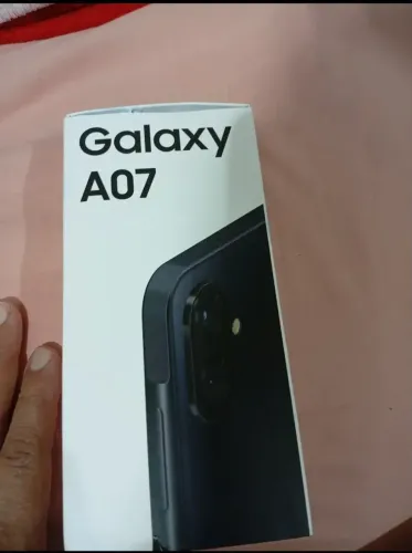 Samsung Galaxy A07 preto Lacrado 1 ano de garantia 