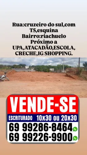 TERRENO A VENDA
