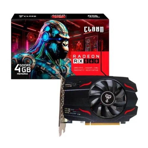 Vendo rx560 4gb na caixa 