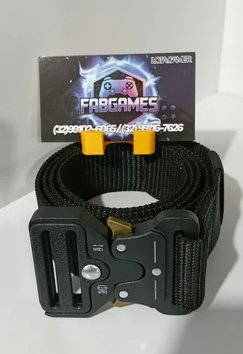 Cinto tático militar de alta resistência. Novo. 