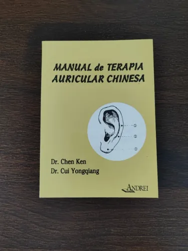 Livro: Manual de Terapia Auricular Chinesa - Dr. Chen Ken e Dr. Cui Yongqiang