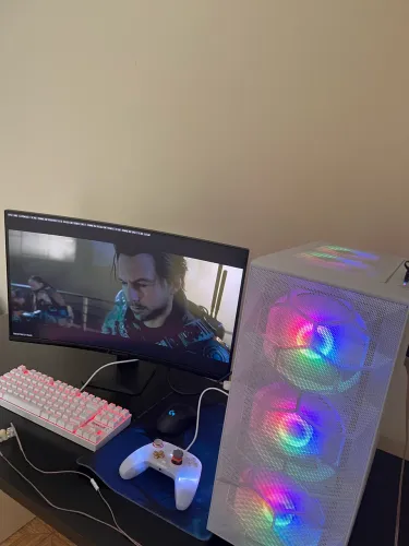 Monitor Gamer Gigabyte GS27FC 27? Curvo 180Hz - Estado de Novo!