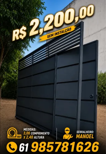 PORTÃO SOB MEDIDA
