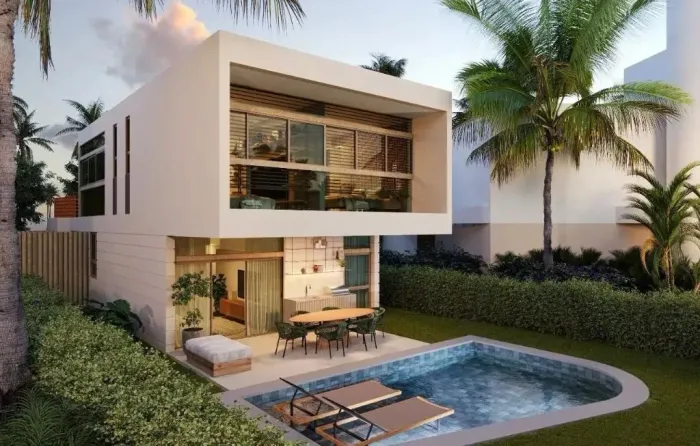 Casa em condomínio fechado à venda na Praia Dos Carneiros com 4 quartos