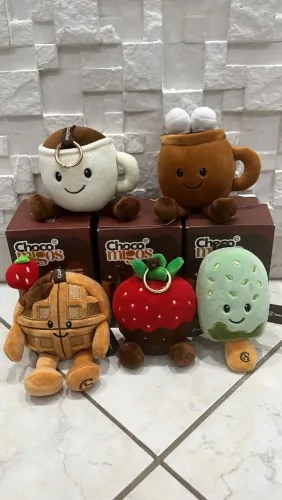 Chocomigos complete sua coleção chaveiro cacau show 