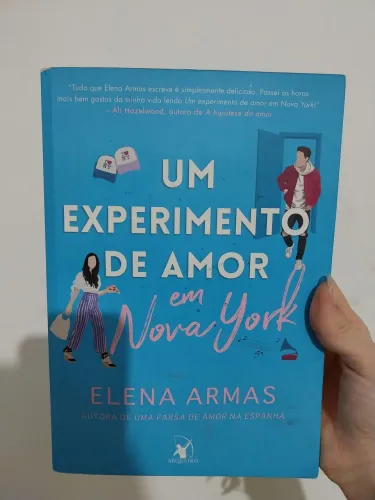 livro: Um experimento de amor em Nova York 