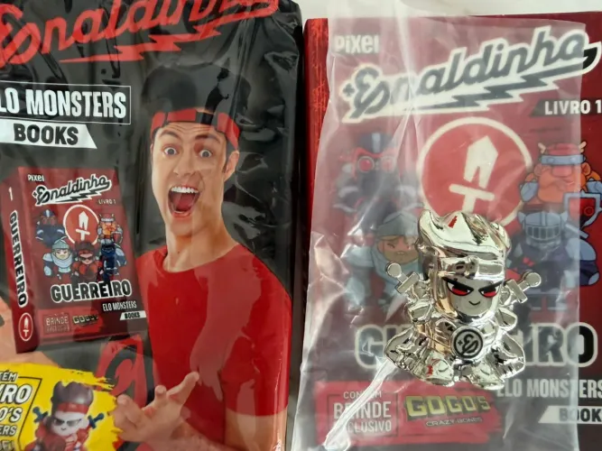 Elo monsters enaldinho prata guerreiro lendário
