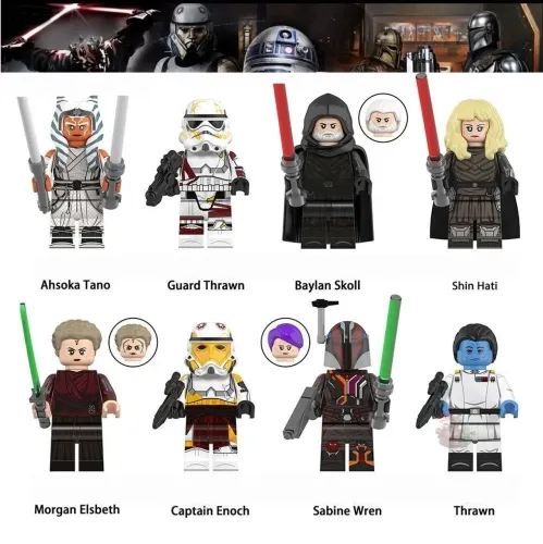Minifigures de Star Wars blocos de montar 