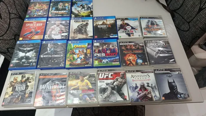Jogos ps4 e ps3