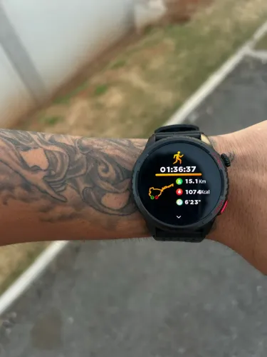 Smartwatch Wearzone KRON Novo e Lacrado - GPS + 100 Modos Esportivos