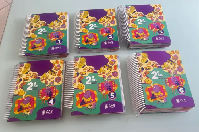Livros SAS ensino Médio 