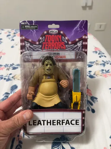 Action figure Neca Tony Terror , Letherface, original, novo e importado 