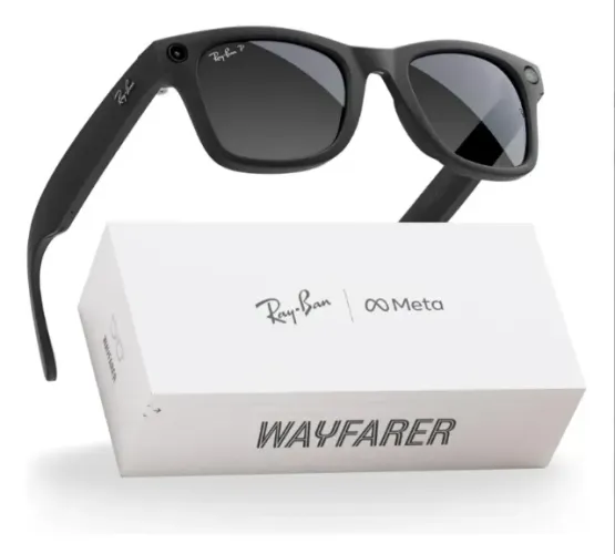 Ray-Ban Meta Wayfarer Gen 2 Transitions 53 Novo na Caixa