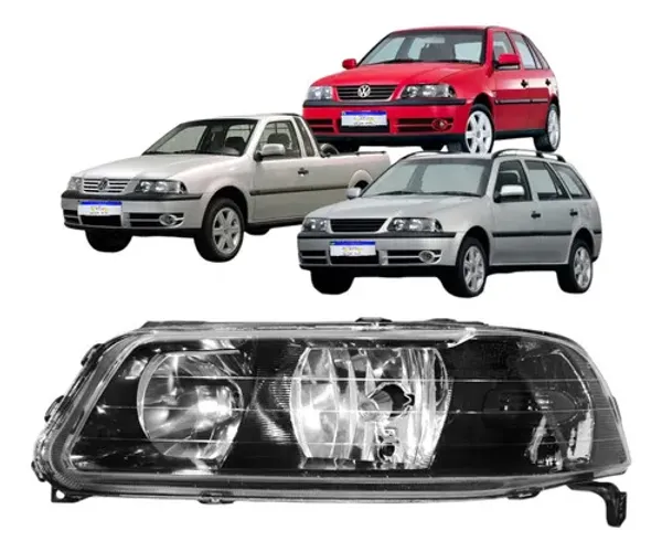 Farol Vw Gol Saveiro Parati G3 1999 2000 2001 02 03 04 05 Le Esquerdo