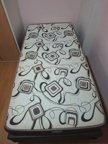 Cama box solteiro - Base e Colchão Ortobom