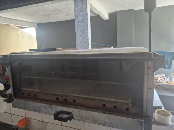 Forno de pizza grande 8 pizzas de 40