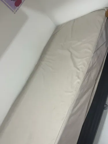 Cama solteiro com colchão ortobom