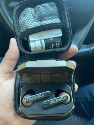 Fone Abafador Eletrônico Caldwell Atirador