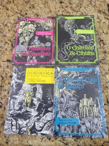 Coleção JBC H.P. Lovecraft (4 volumes)