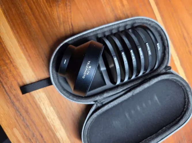 Lente Freewell 1.7x smartphone mount T + filtros