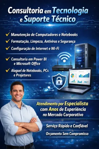 Consultoria em tecnologia e suporte técnico