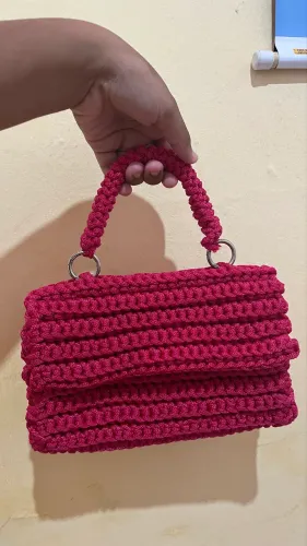 Bolsa de crochê