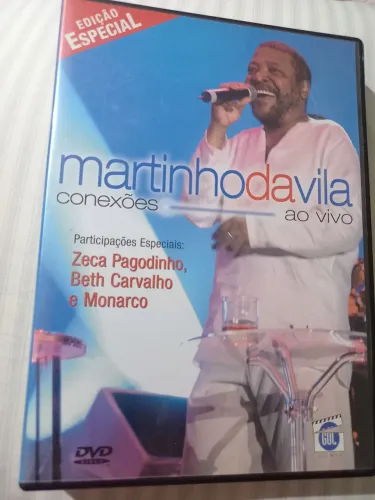 DVD Martinho da Vila - Conexões Ao Vivo (Edição Especial) - Original